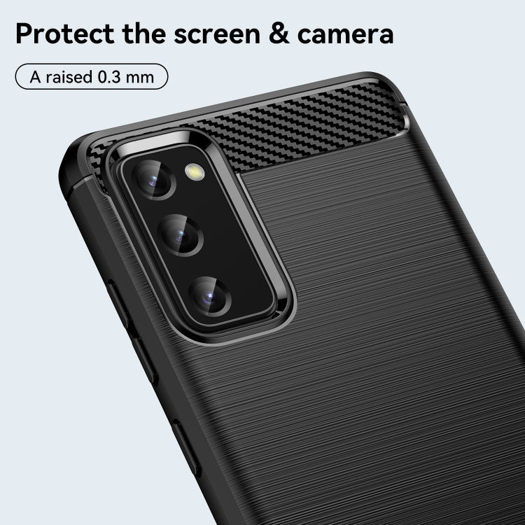 CARBON Zadný obal pre Samsung Galaxy S20 FE - čierny
