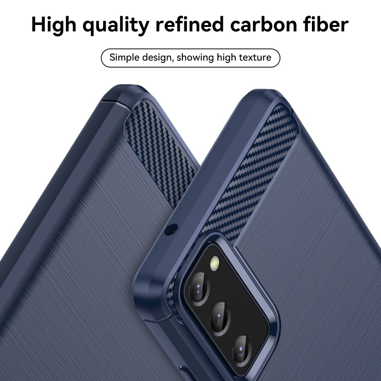 CARBON Zadný obal pre Samsung Galaxy S20 FE - modrý