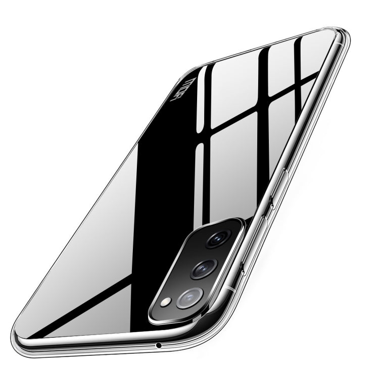 TRANSPARENTNÝ Silikónový obal pre Samsung Galaxy S20 FE - priesvitný
