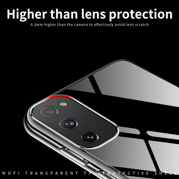 TRANSPARENTNÝ Silikónový obal pre Samsung Galaxy S20 FE - priesvitný