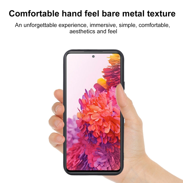 MATT Silikónový obal pre Samsung Galaxy S20 FE - čierny