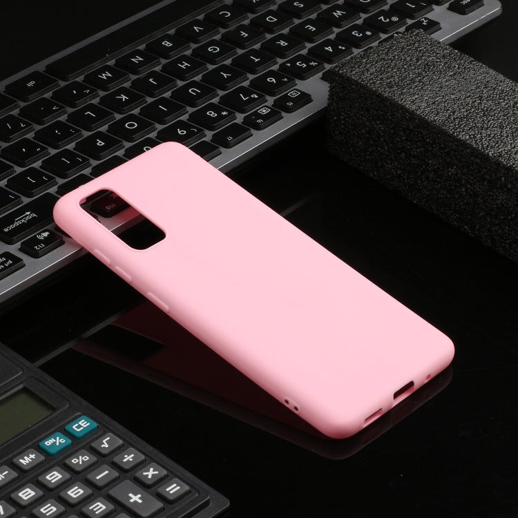 MATT Silikónový obal pre Samsung Galaxy S20 Plus - ružový
