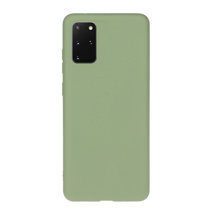 MATT Silikónový obal pre Samsung Galaxy S20 Plus - zelený