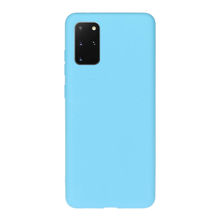 MATT Silikónový obal pre Samsung Galaxy S20 Plus - modrý