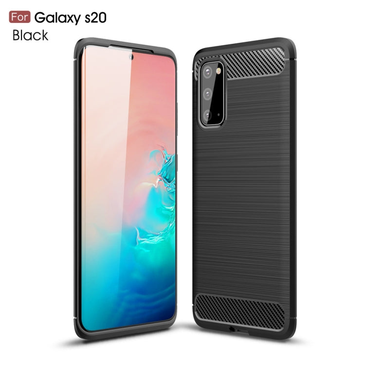 CARBON Zadný obal pre Samsung Galaxy S20 - čierny