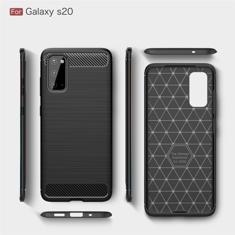 CARBON Zadný obal pre Samsung Galaxy S20 - čierny