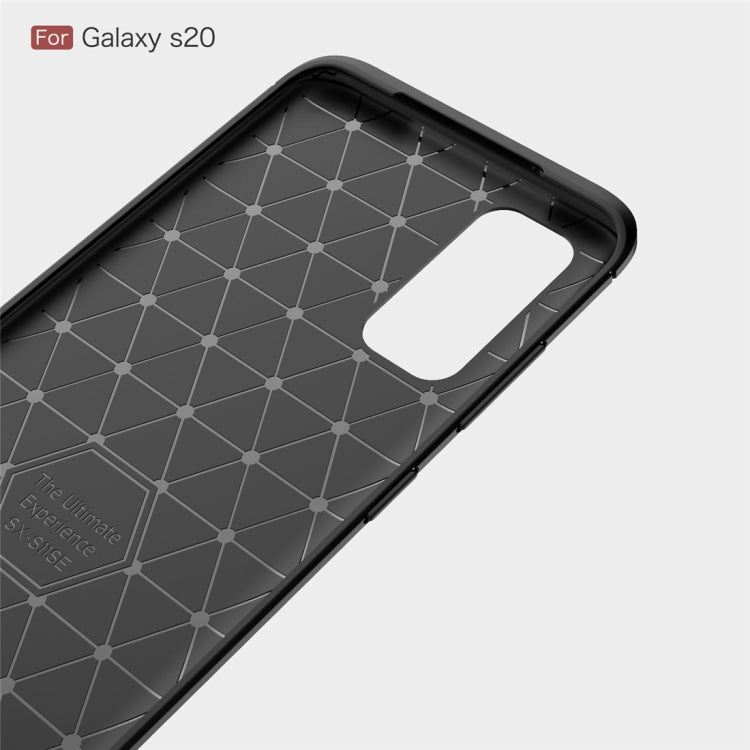 CARBON Zadný obal pre Samsung Galaxy S20 - čierny