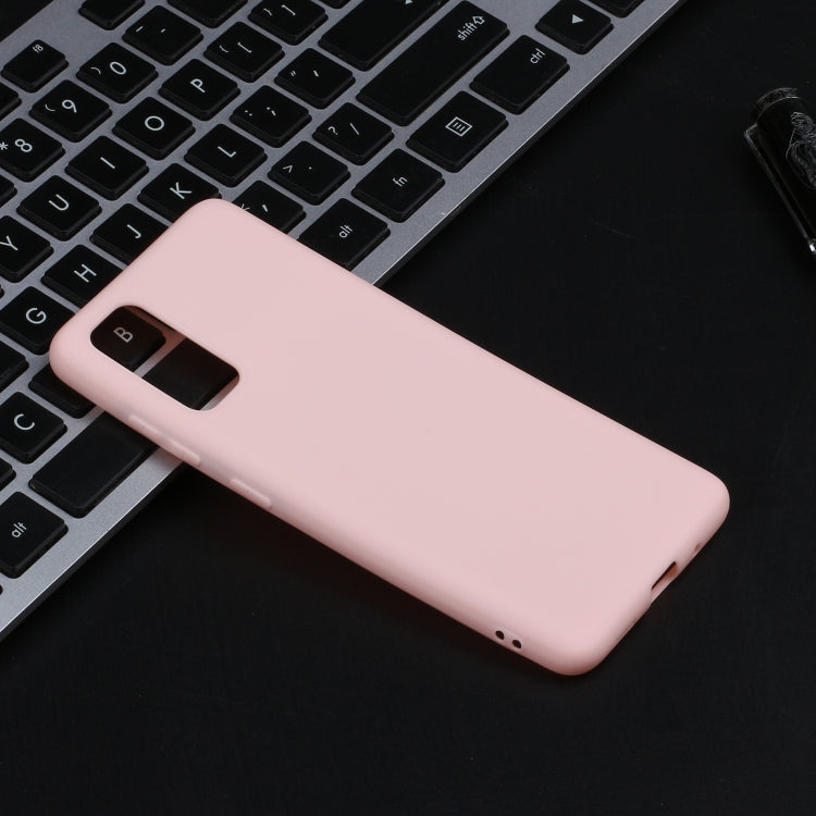 MATT Silikónový obal pre Samsung Galaxy S20 - ružový