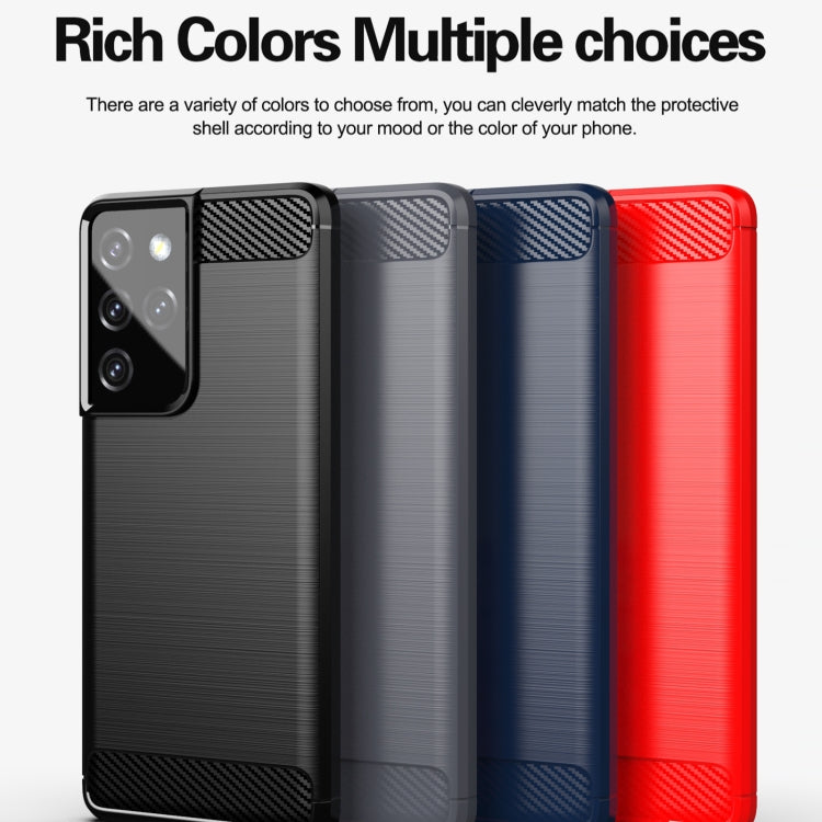 CARBON Zadný obal pre Samsung Galaxy S21 Ultra 5G - čierny