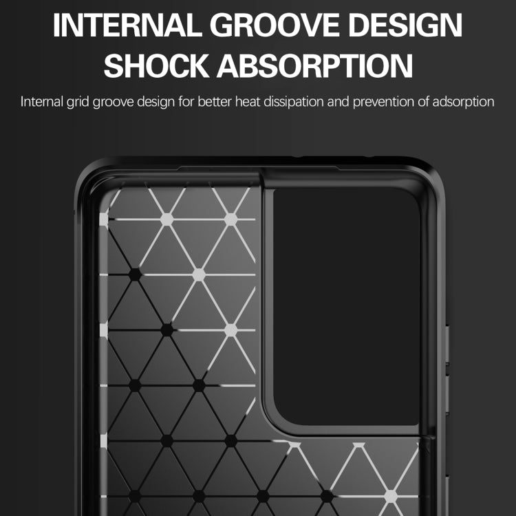 CARBON Zadný obal pre Samsung Galaxy S21 Ultra 5G - čierny
