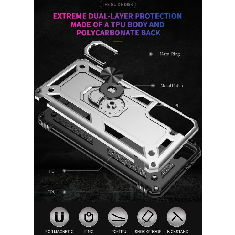 RING ARMOR Tvrdený kryt pre Samsung Galaxy S21 Plus 5G - sivý