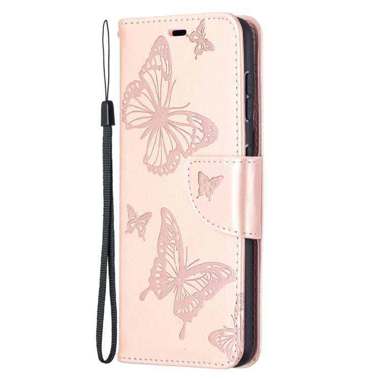 BUTTERFLY Knižkové puzdro pre Samsung Galaxy S21 5G - ružové