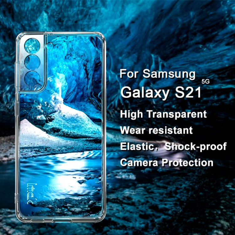 TRANSPARENTNÝ Silikónový obal pre Samsung Galaxy S21 5G - priesvitný