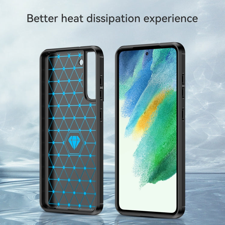 CARBON Zadný obal pre Samsung Galaxy S21 FE 5G - čierny