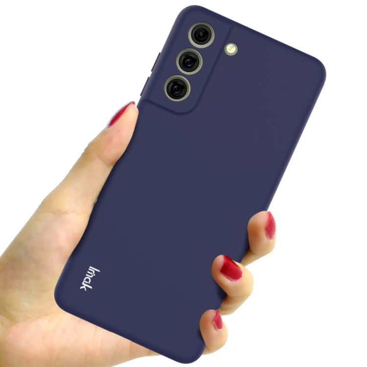 MATT Silikónový obal pre Samsung Galaxy S21 FE 5G - modrý