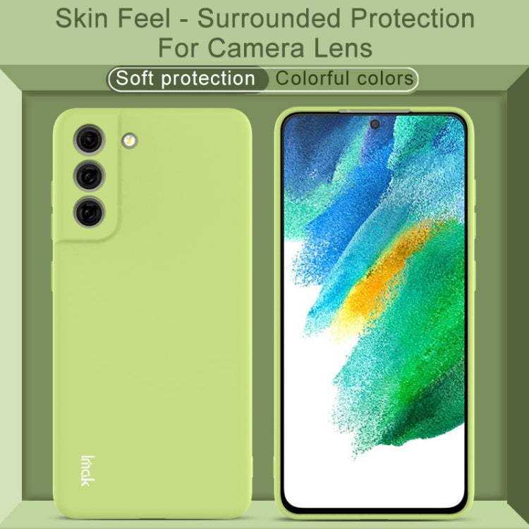 MATT Silikónový obal pre Samsung Galaxy S21 FE 5G - modrý
