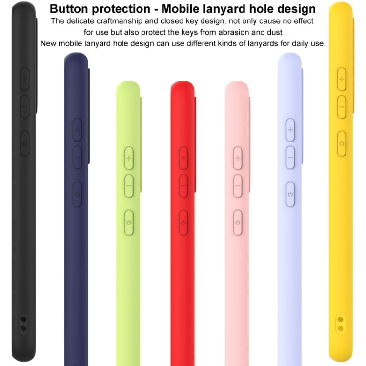 MATT Silikónový obal pre Samsung Galaxy S21 FE 5G - žltý
