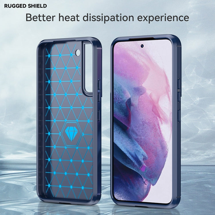 CARBON Zadný obal pre Samsung Galaxy S22 Plus 5G - modrý