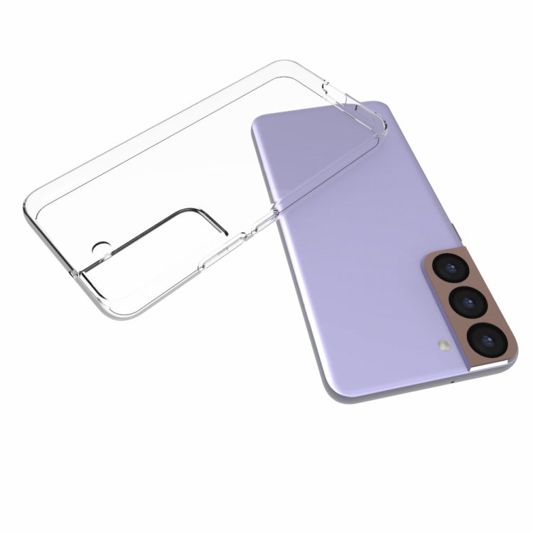 TRANSPARENTNÝ Silikónový obal pre Samsung Galaxy S22 5G - priesvitný