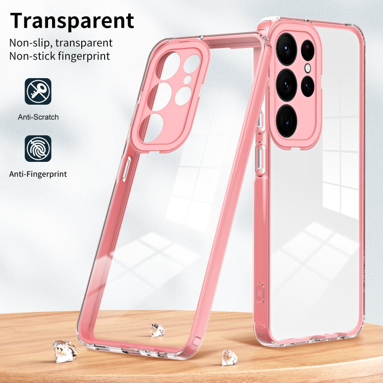 FRAME Zadný kryt pre Samsung Galaxy S23 Ultra 5G - ružový