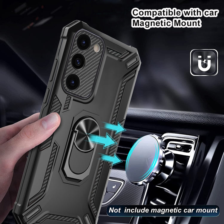 WARSHIP ARMOR Tvrdený kryt pre Samsung Galaxy S23 5G - zelený