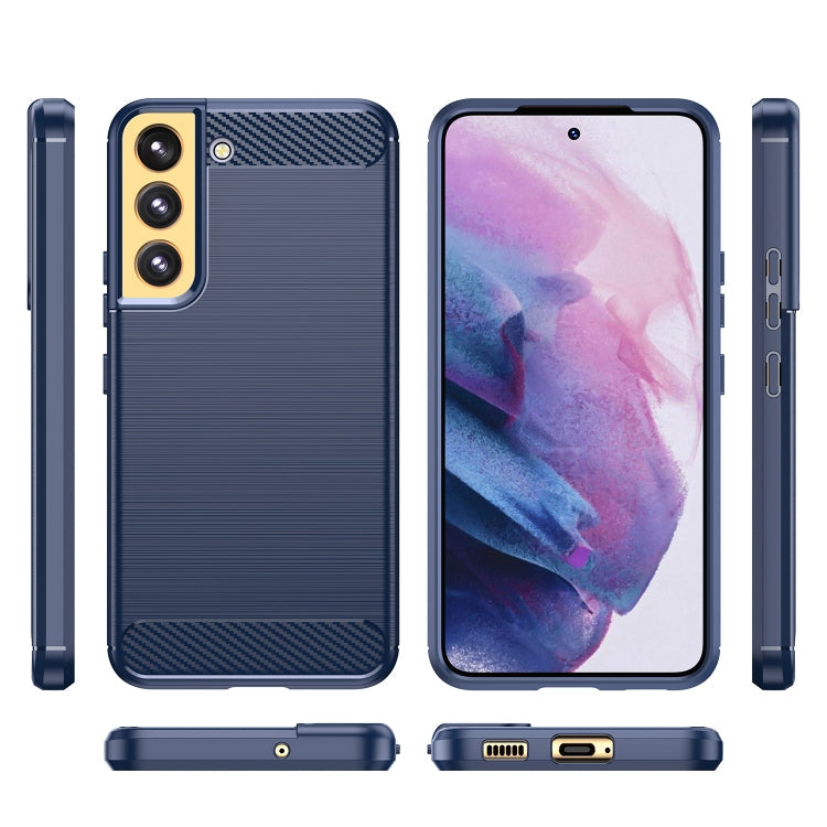 CARBON Zadný obal pre Samsung Galaxy S23 5G - modrý