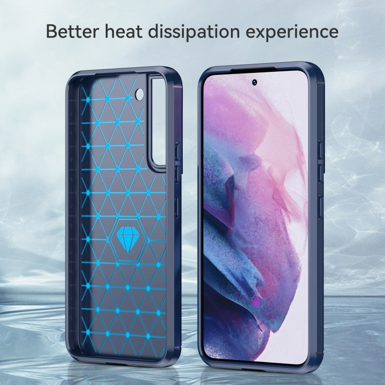 CARBON Zadný obal pre Samsung Galaxy S23 5G - modrý