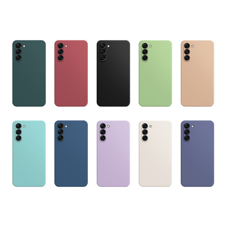 MATT Silikónový obal pre Samsung Galaxy S23 5G - čierny