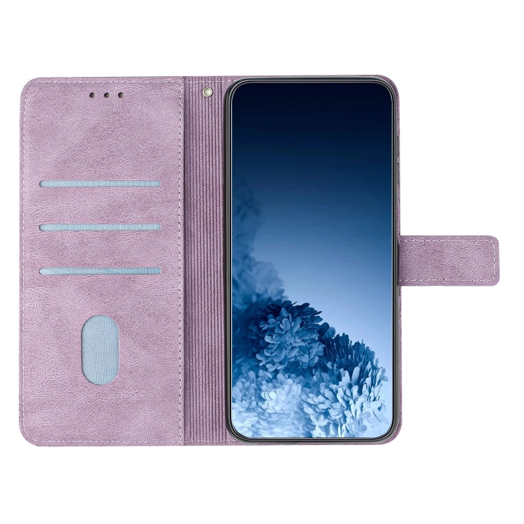 MANDALA Knižkové puzdro pre Samsung Galaxy S23 FE - fialové