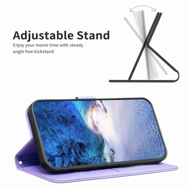 LEAF Knižkové puzdro pre Samsung Galaxy S23 FE - fialové