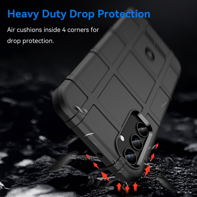 RUGGED Zadný kryt pre Samsung Galaxy S23 FE - čierny