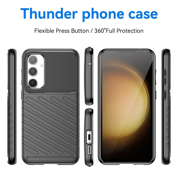 THUNDER Ochranný kryt pre Samsung Galaxy S23 FE - čierny