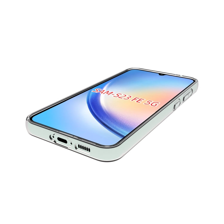 TRANSPARENTNÝ Silikónový obal pre Samsung Galaxy S23 FE - priesvitný