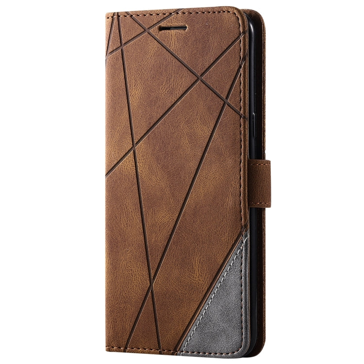 SKIN Knižkové puzdro pre Samsung Galaxy S8 Plus - hnedé