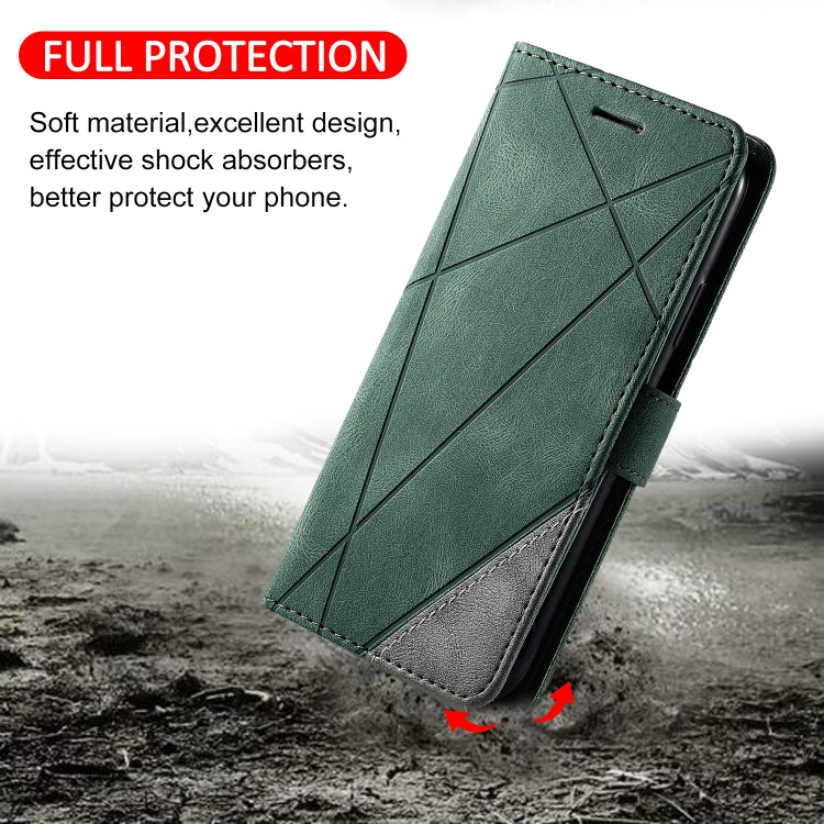 SKIN Knižkové puzdro pre Samsung Galaxy S8 Plus - zelené