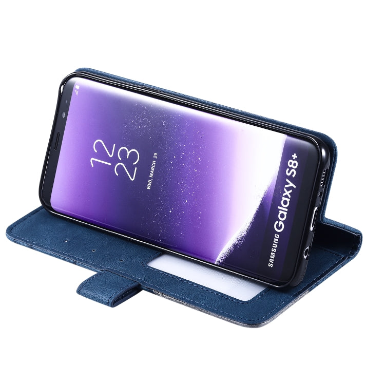 SKIN Knižkové puzdro pre Samsung Galaxy S8 Plus - modré