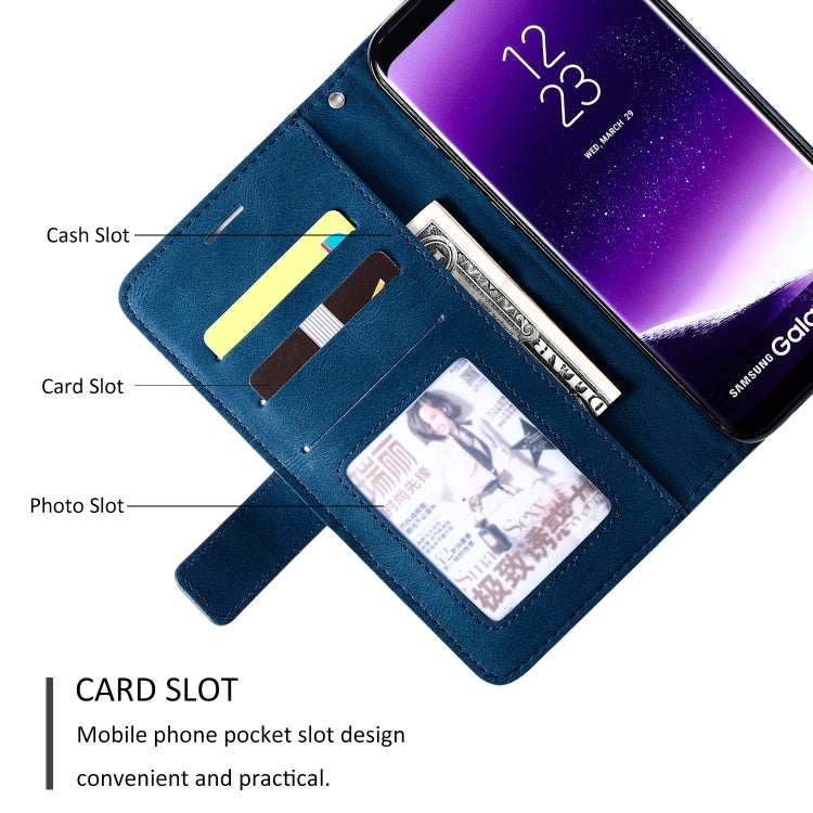 SKIN Knižkové puzdro pre Samsung Galaxy S8 Plus - modré