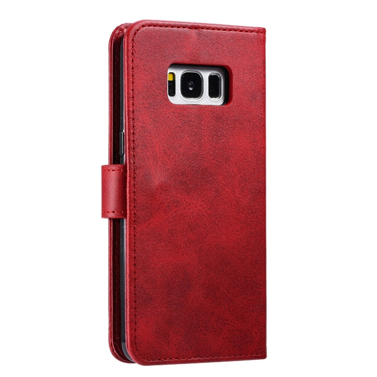 GUSSIM Knižkové puzdro pre Samsung Galaxy S8 - červené