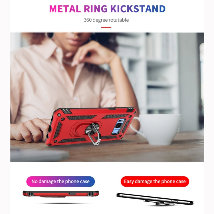 RING ARMOR Tvrdený kryt pre Samsung Galaxy S8 - sivý