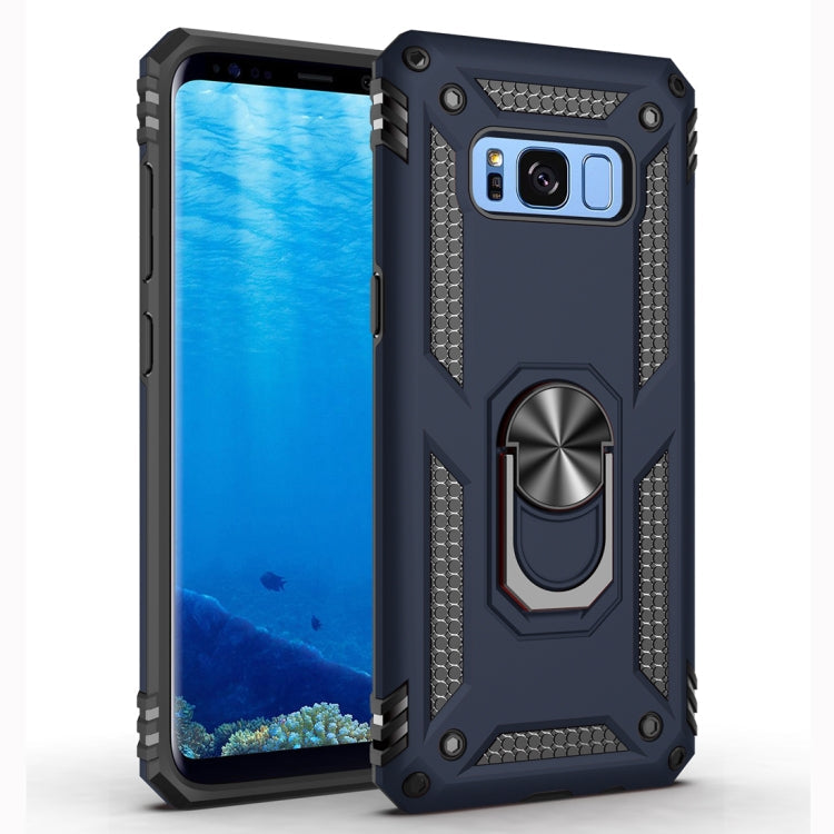 RING ARMOR Tvrdený kryt pre Samsung Galaxy S8 - modrý