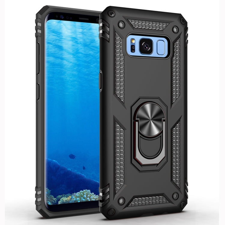 RING ARMOR Tvrdený kryt pre Samsung Galaxy S8 - čierny