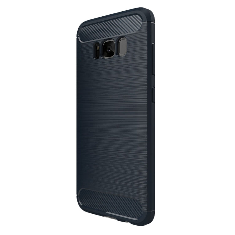CARBON Zadný obal pre Samsung Galaxy S8 - modrý