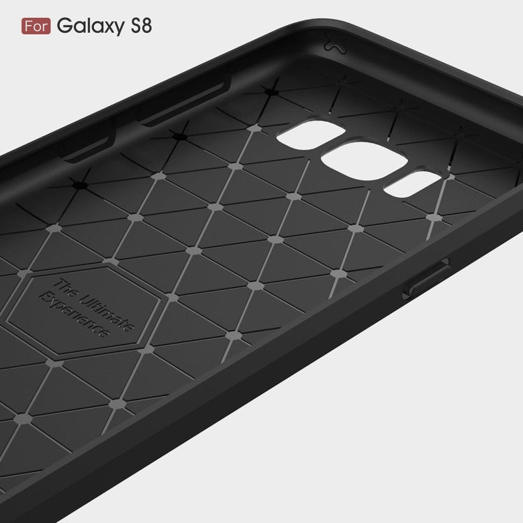 CARBON Zadný obal pre Samsung Galaxy S8 - čierny
