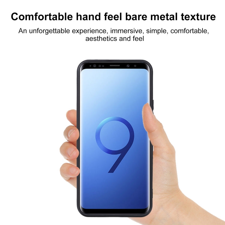 MATT Silikónový obal pre Samsung Galaxy S9 Plus - čierny