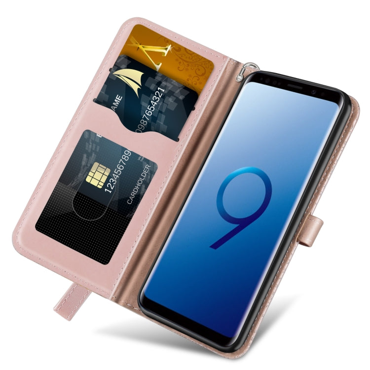 TREE Knižkové puzdro pre Samsung Galaxy S9 - ružové