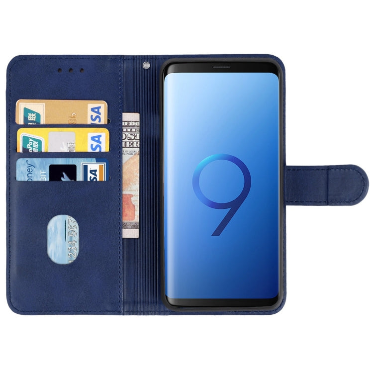SOLID Knižkové puzdro pre Samsung Galaxy S9 - modré