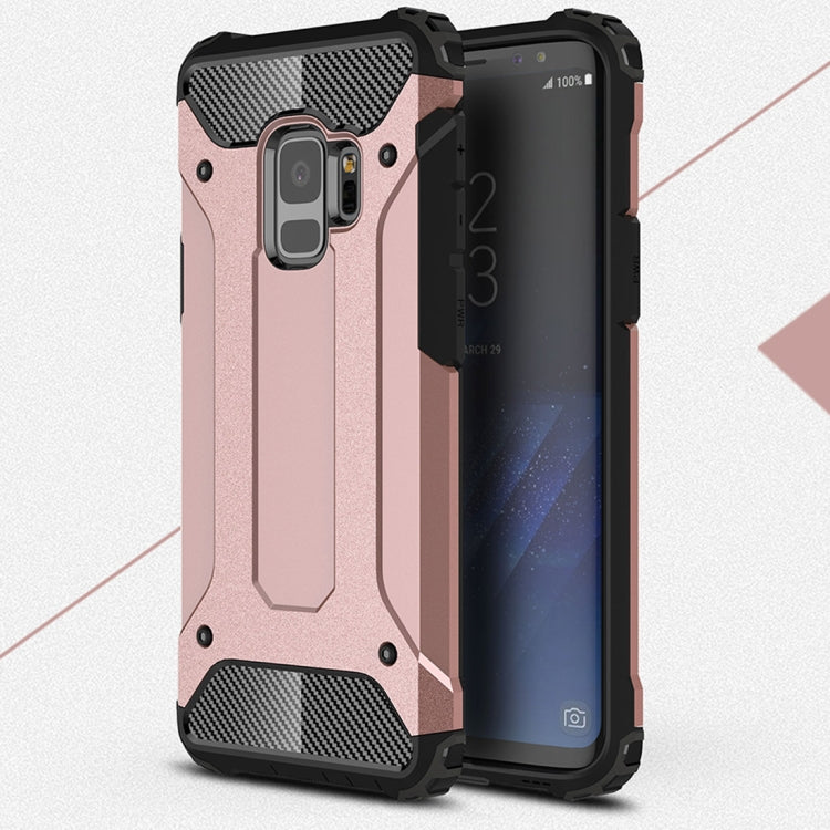 HYBRID ARMOR Tvrdený kryt pre Samsung Galaxy S9 - ružový