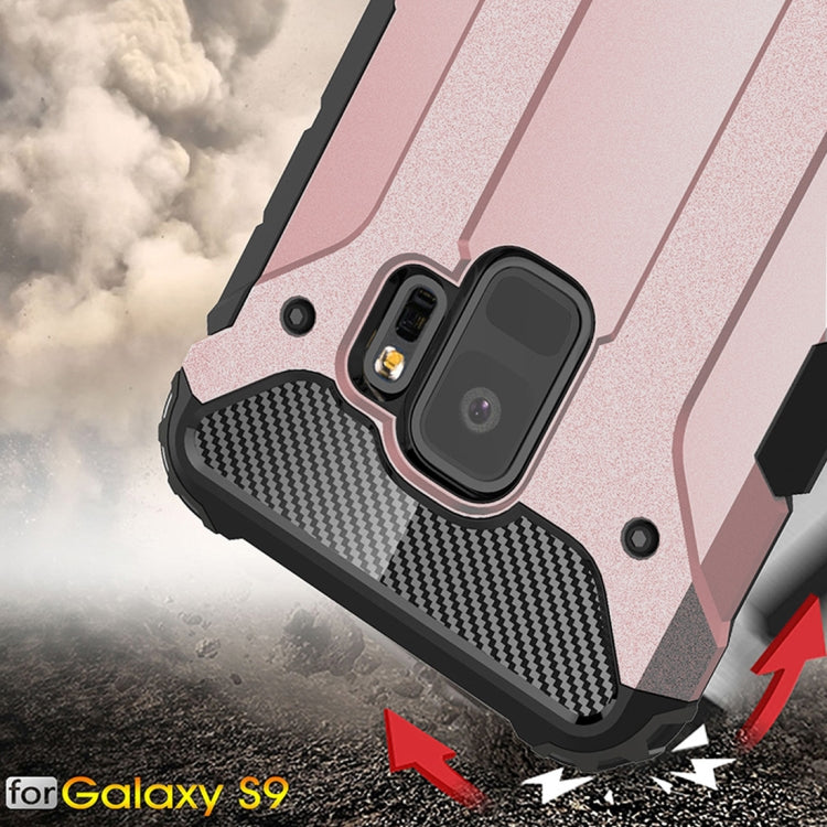 HYBRID ARMOR Tvrdený kryt pre Samsung Galaxy S9 - ružový