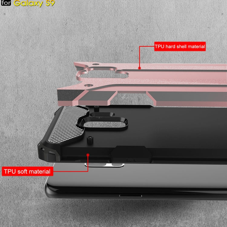 HYBRID ARMOR Tvrdený kryt pre Samsung Galaxy S9 - ružový