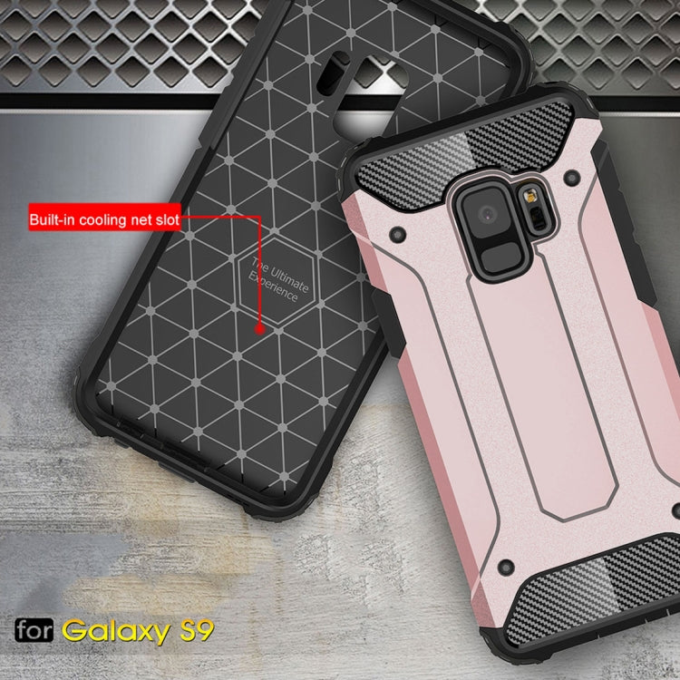 HYBRID ARMOR Tvrdený kryt pre Samsung Galaxy S9 - ružový